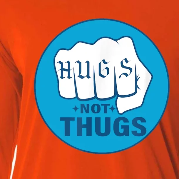 HUGS NOT THUGS Cooling Performance Long Sleeve Crew