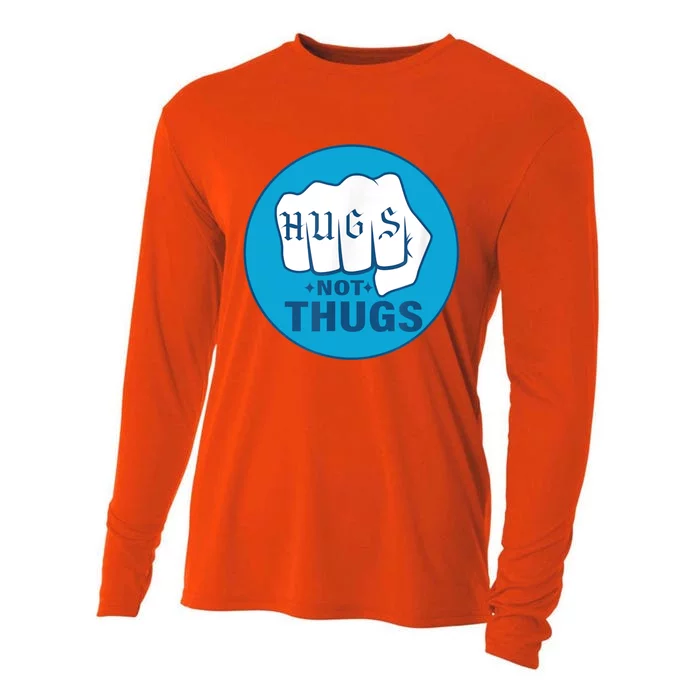 HUGS NOT THUGS Cooling Performance Long Sleeve Crew