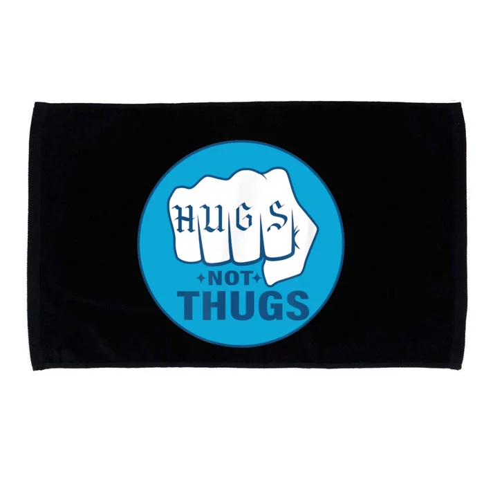 HUGS NOT THUGS Microfiber Hand Towel