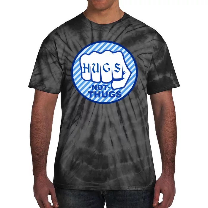 HUGS NOT THUGS Tie-Dye T-Shirt