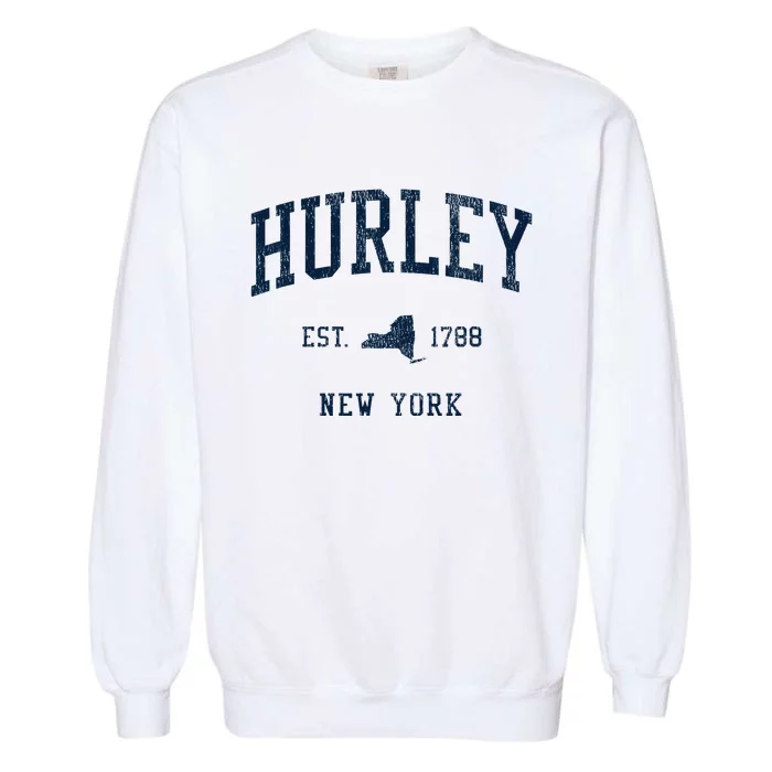 Hurley Ny Vintage Athletic Sports Jsn1 Garment-Dyed Sweatshirt