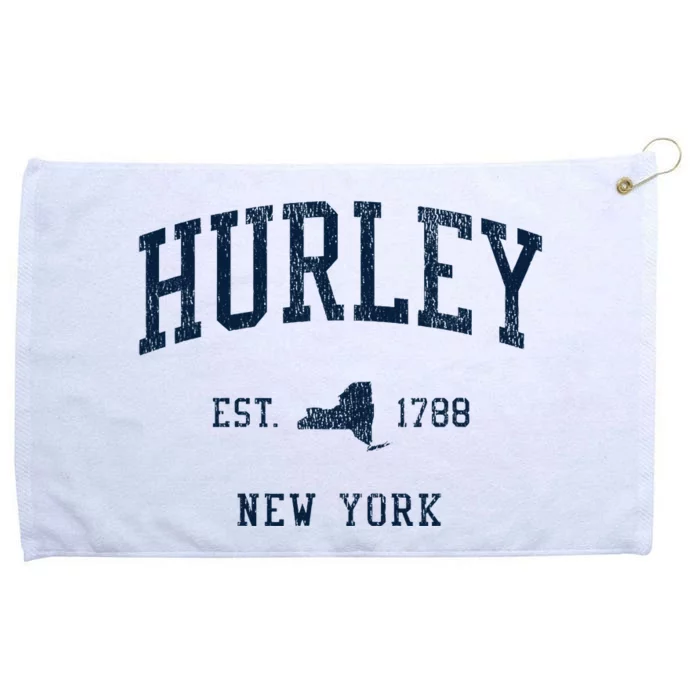 Hurley Ny Vintage Athletic Sports Jsn1 Grommeted Golf Towel