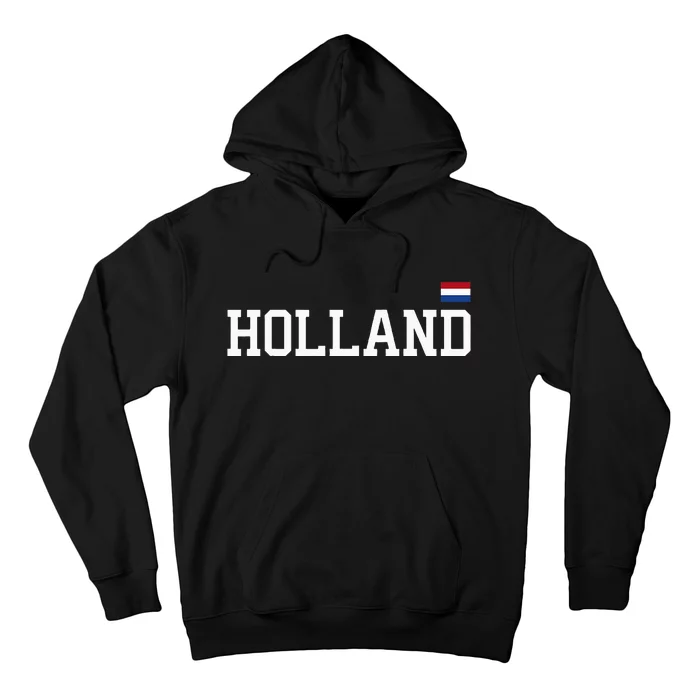 Holland Netherlands Women Dutch Flag Orange Hoodie