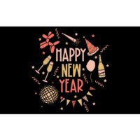 Happy New Year NYE Party 2024 Funny New Years Eve Confetti  Bumper Sticker