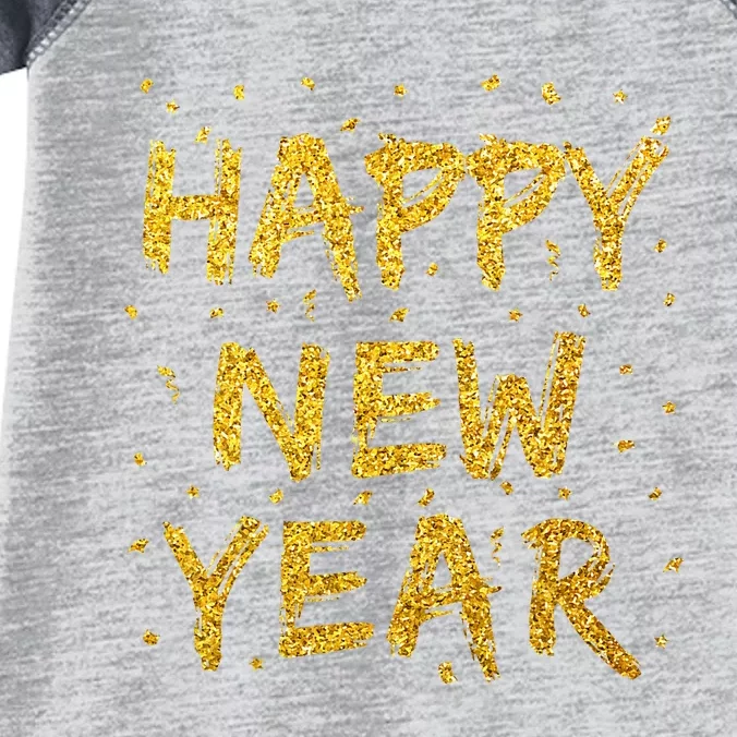 Happy New Year NYE Party 2024 Funny New Years Eve Confetti Infant Baby Jersey Bodysuit