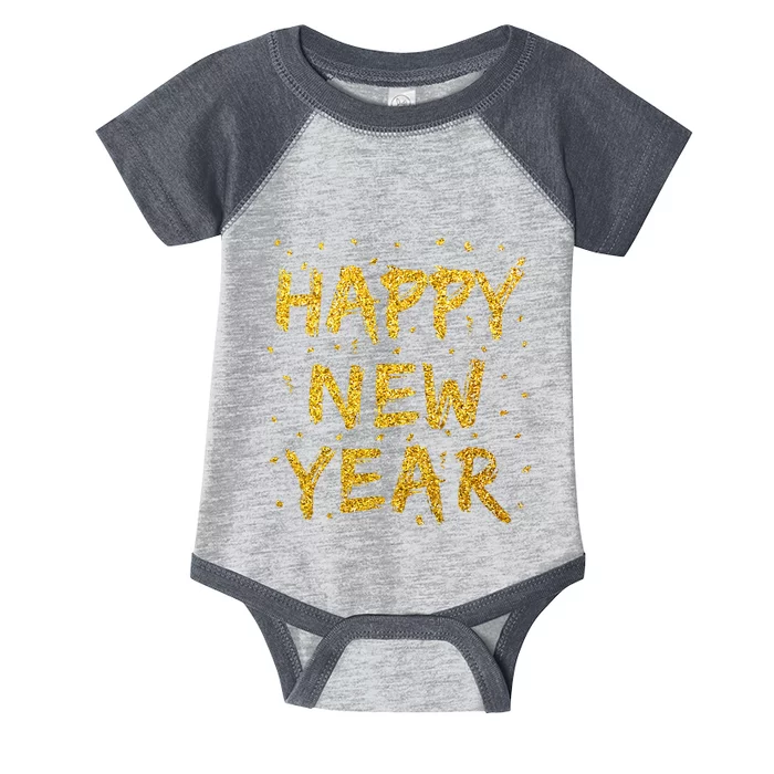 Happy New Year NYE Party 2024 Funny New Years Eve Confetti Infant Baby Jersey Bodysuit