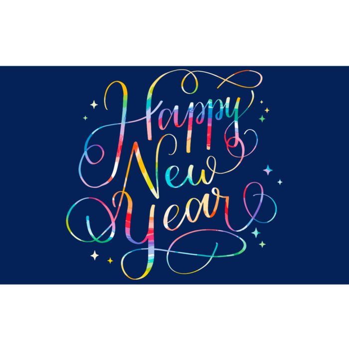 Happy New Years Eve Party Favors 2024 Family Matching Bumper Sticker