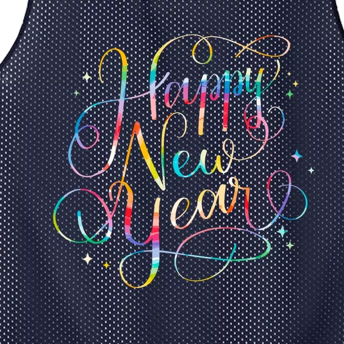 Happy New Years Eve Party Favors 2024 Family Matching Mesh Reversible Basketball Jersey Tank