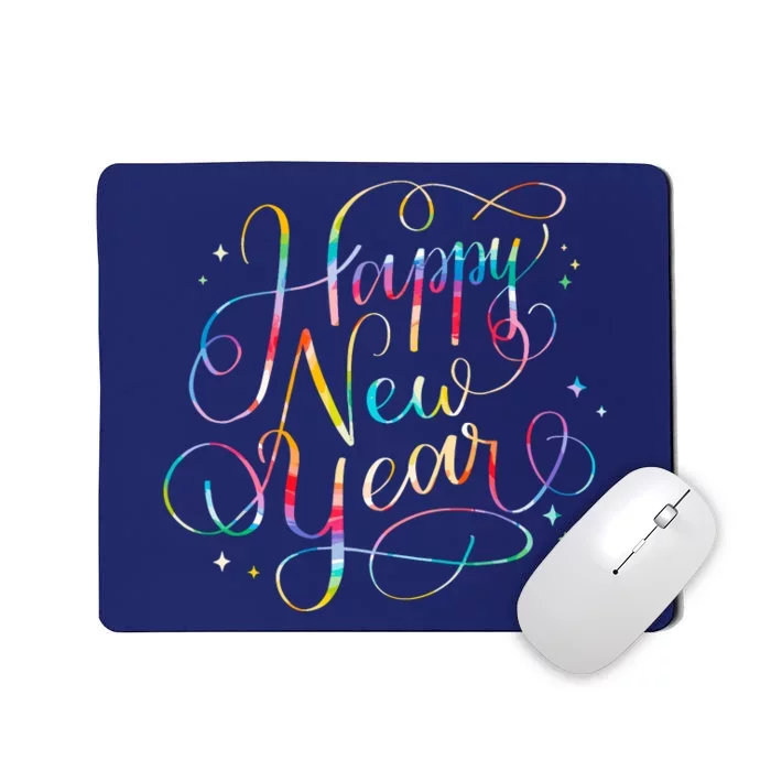 Happy New Years Eve Party Favors 2024 Family Matching Mousepad