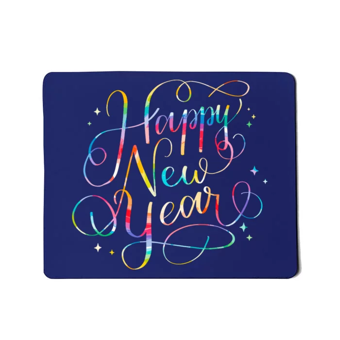 Happy New Years Eve Party Favors 2024 Family Matching Mousepad