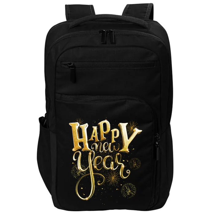 Happy New Year Day Eve Party Fireworks Confetti Costume Impact Tech Backpack