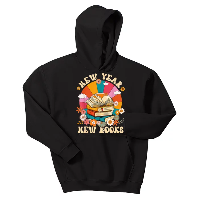 Happy New Year 2024 Readers & Book Lovers Kids Hoodie