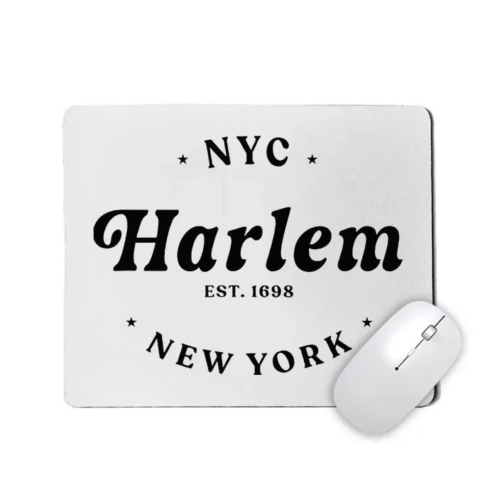 Harlem New York City Nyc Women Retro Harlem Mousepad