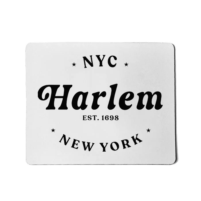 Harlem New York City Nyc Women Retro Harlem Mousepad