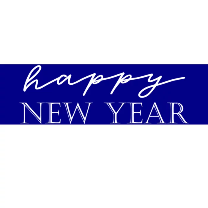 Happy New Year Happy New Year Cute Gift Bumper Sticker