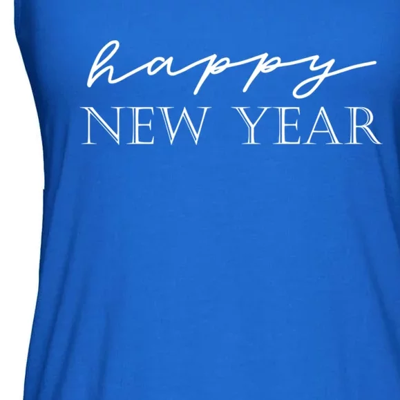 Happy New Year Happy New Year Cute Gift Ladies Essential Flowy Tank