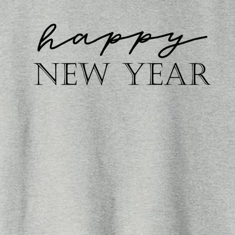 Happy New Year Happy New Year Cute Gift Women's Crop Top Tee