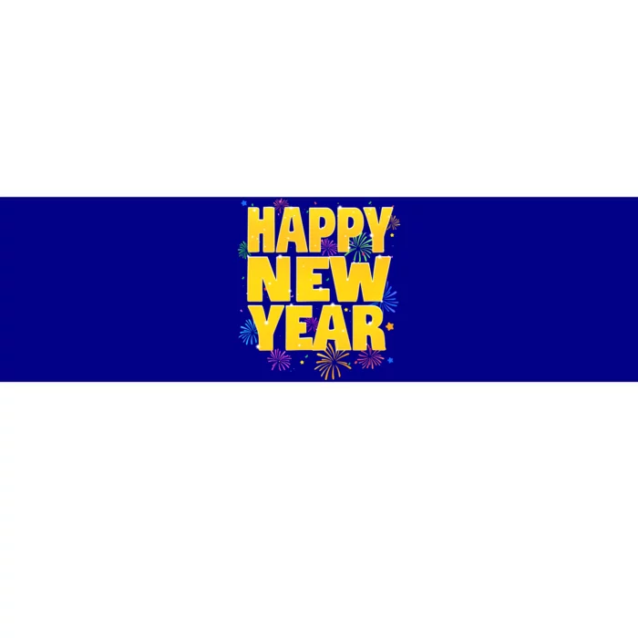 Happy New Year New Years Eve Gift Bumper Sticker