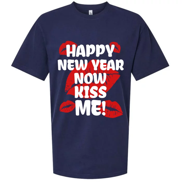 Happy New Year Now Me Funny Gift Sueded Cloud Jersey T-Shirt