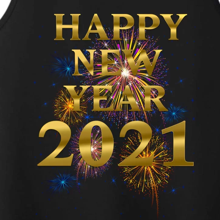 Happy New Year Nye Party Funny New Years Eve Fireworks Gift Performance Tank