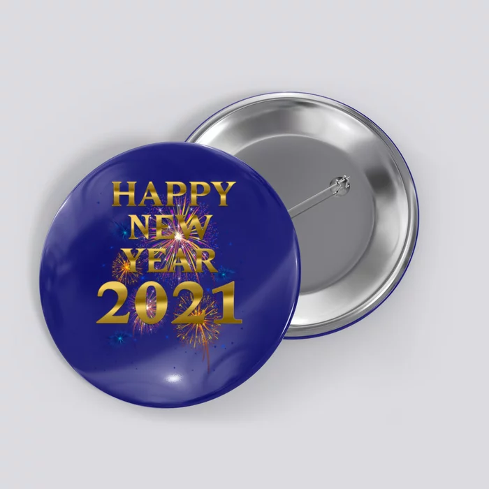 Happy New Year Nye Party Funny New Years Eve Fireworks Gift Button