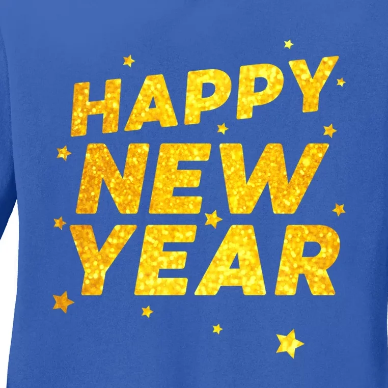 Happy New Year Gift Ladies Long Sleeve Shirt