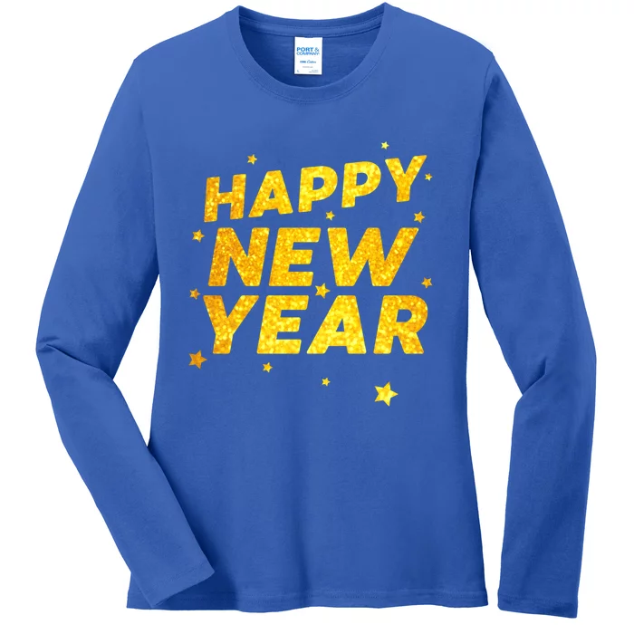 Happy New Year Gift Ladies Long Sleeve Shirt