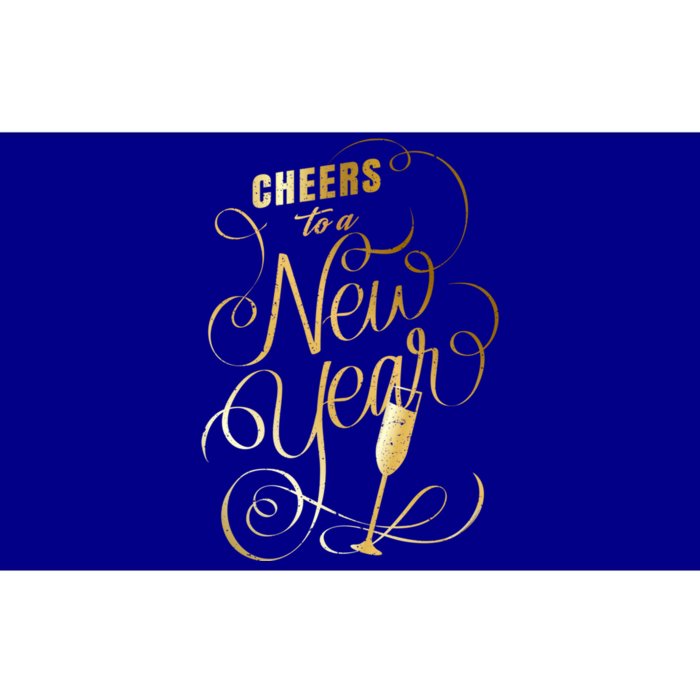 Happy New Years Cheers To A New Year Holidays Celebration Gift Bumper Sticker