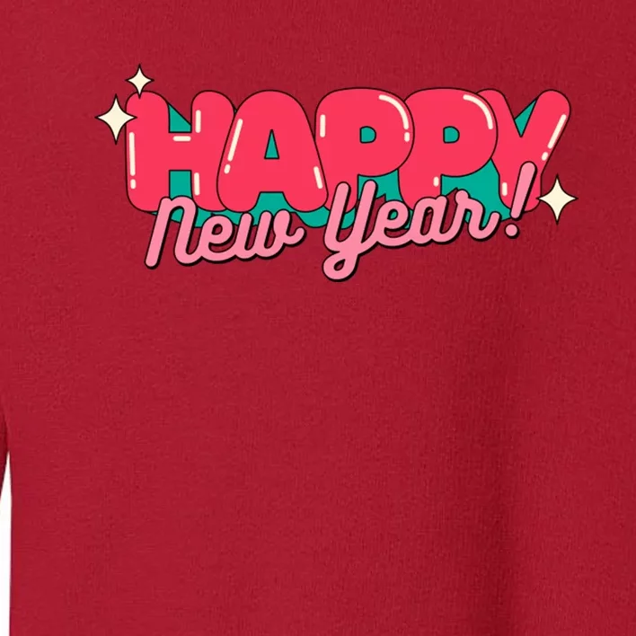 Happy New Year Toddler Sweatshirt