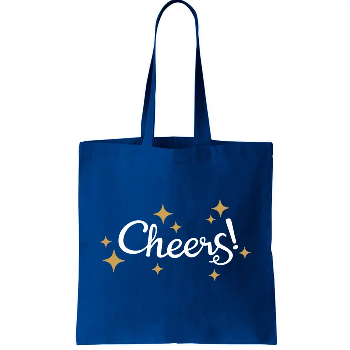 Happy New Years Cheers To A New Year Holidays Celebration Meaningful Gift Tote Bag