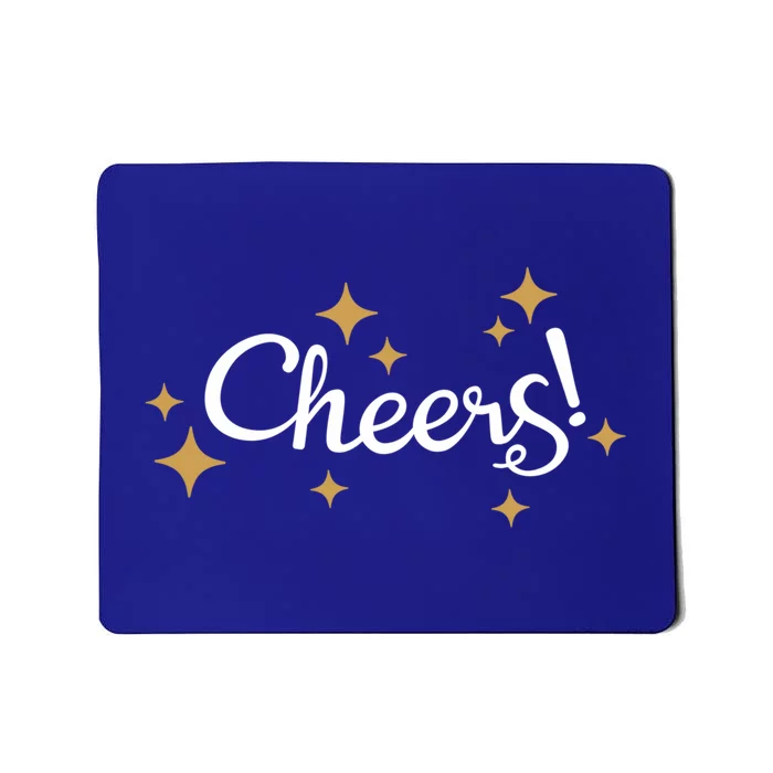 Happy New Years Cheers To A New Year Holidays Celebration Meaningful Gift Mousepad