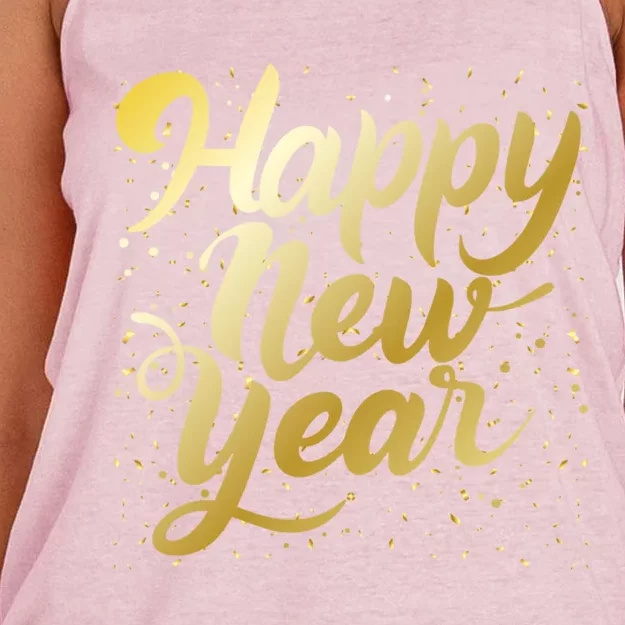 Happy New Year New Year New Party 2024 Cool Gift Women's Knotted Racerback Tank