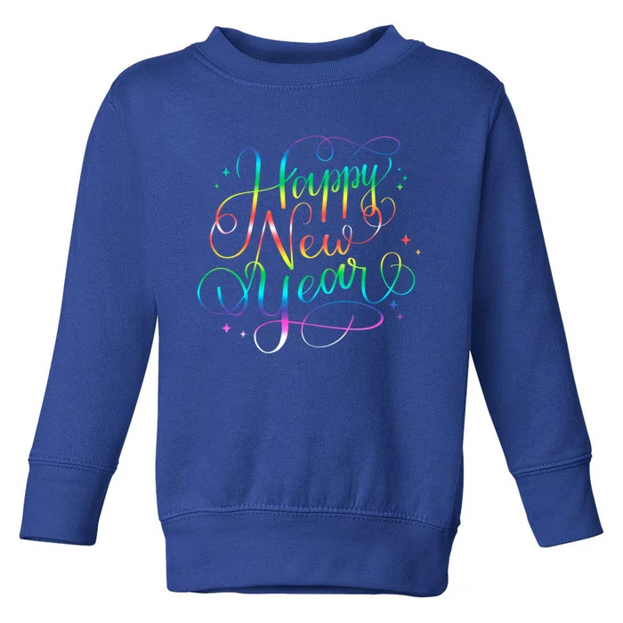 Happy New Year New YearS Eve Party Countdown Gift Toddler Sweatshirt