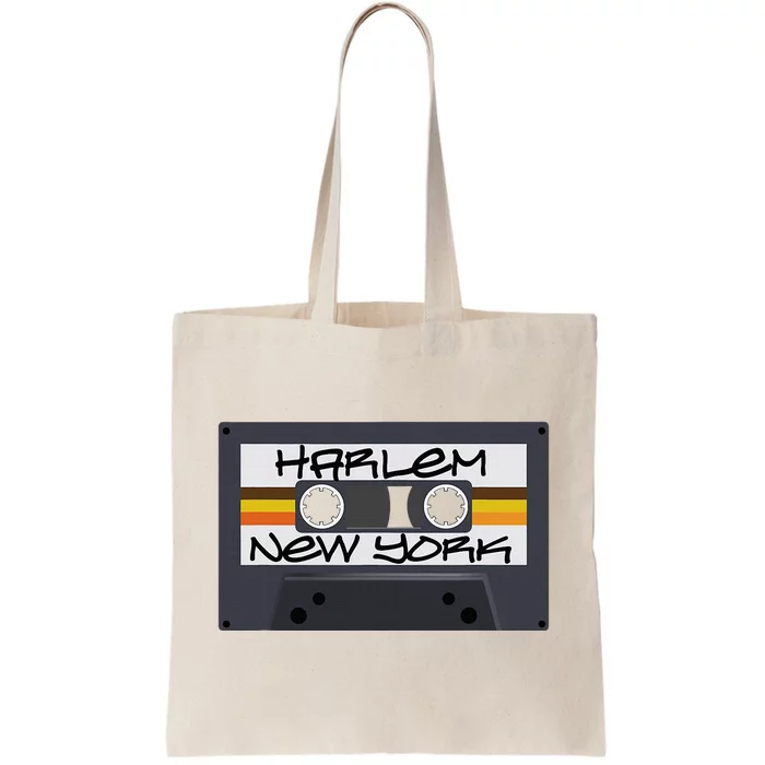 Harlem New York Cassette Tape Tote Bag