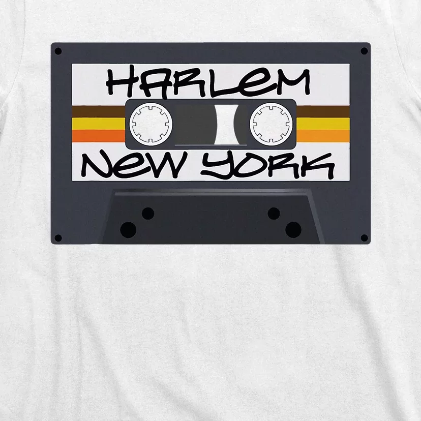 Harlem New York Cassette Tape T-Shirt