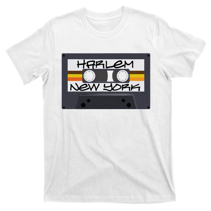 Harlem New York Cassette Tape T-Shirt