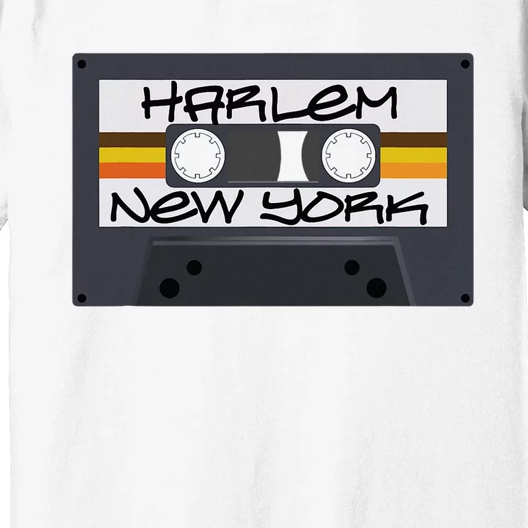 Harlem New York Cassette Tape Premium T-Shirt