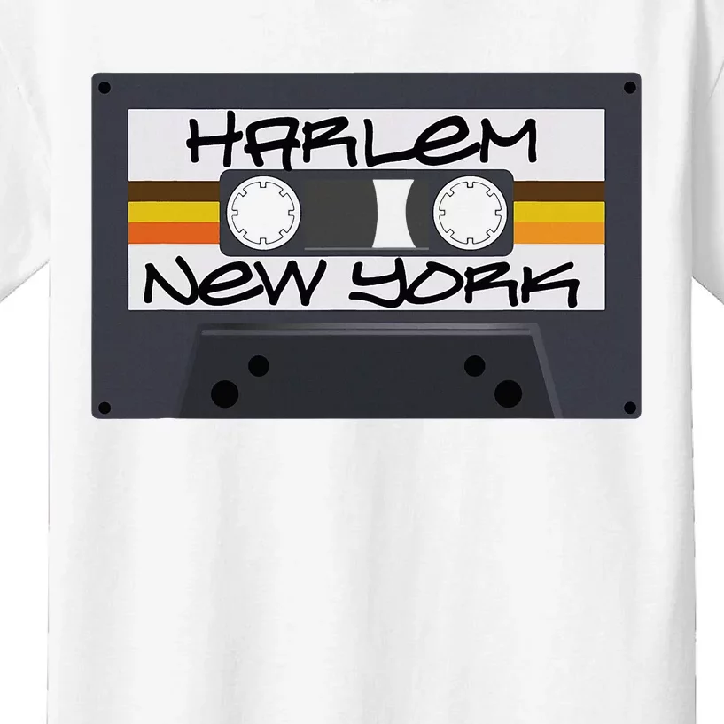 Harlem New York Cassette Tape Kids T-Shirt