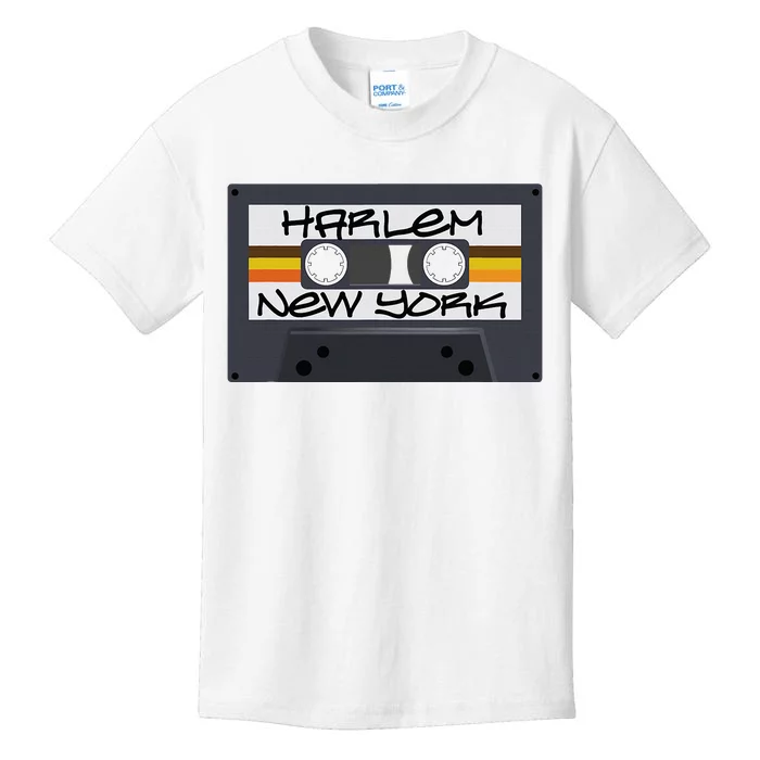 Harlem New York Cassette Tape Kids T-Shirt