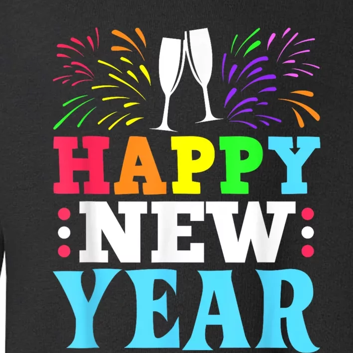 Happy New Year Toddler Sweatshirt