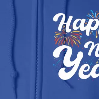 happy new year new year new party 2024 Full Zip Hoodie