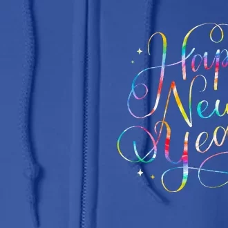 Happy New Years Eve Party Favors 2024 Family Matching Full Zip Hoodie