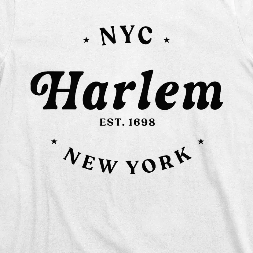 Harlem New York City Nyc Women Retro Harlem T-Shirt