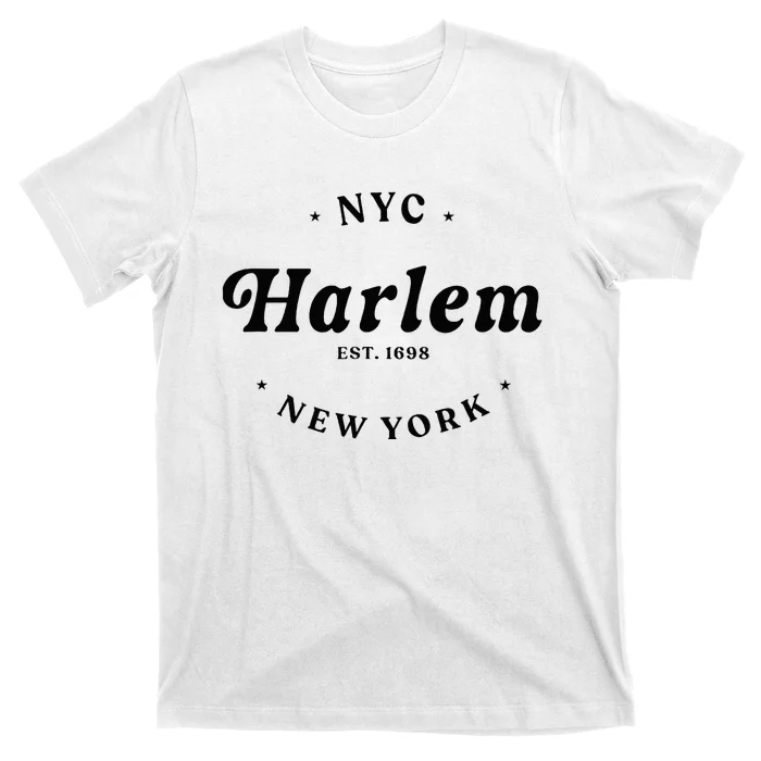 Harlem New York City Nyc Women Retro Harlem T-Shirt