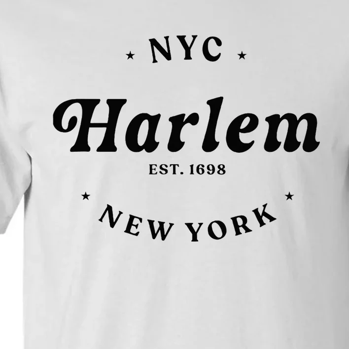 Harlem New York City Nyc Women Retro Harlem Tall T-Shirt