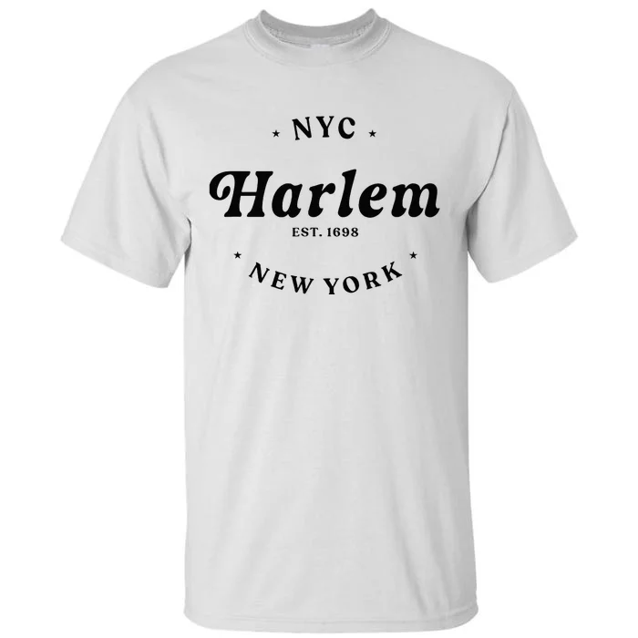 Harlem New York City Nyc Women Retro Harlem Tall T-Shirt