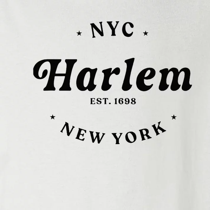 Harlem New York City Nyc Women Retro Harlem Toddler Long Sleeve Shirt