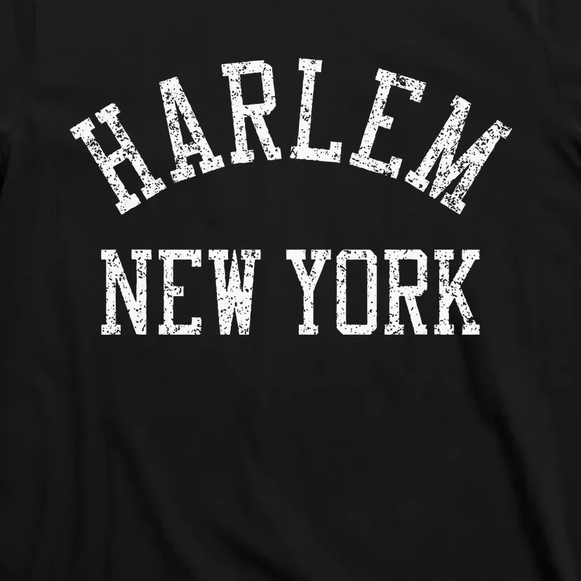 Harlem New York Arched T-Shirt