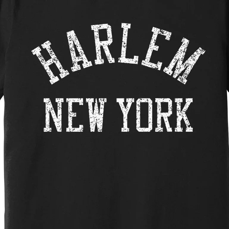 Harlem New York Arched Premium T-Shirt