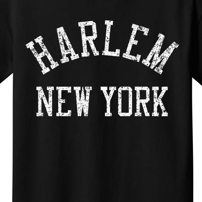 Harlem New York Arched Kids T-Shirt